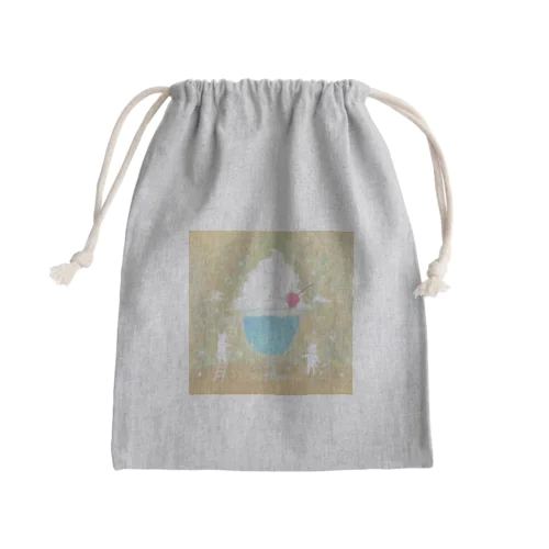 空色クリームソーダ Mini Drawstring Bag