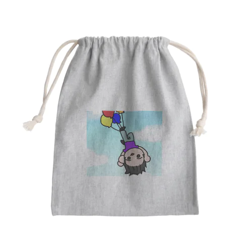 そらとぶもとおか Mini Drawstring Bag