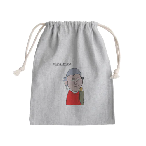 塩パンだいすき Mini Drawstring Bag