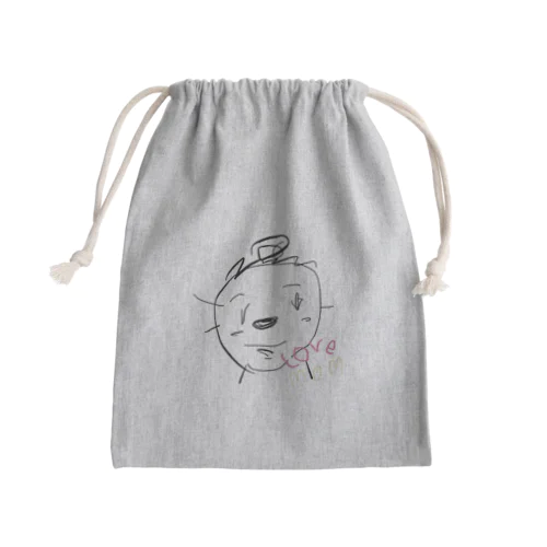 Love mom Mini Drawstring Bag