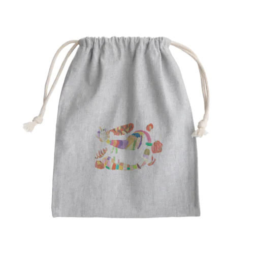 どらごん Mini Drawstring Bag