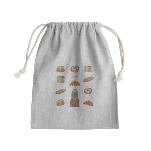いろんなパン Mini Drawstring Bag
