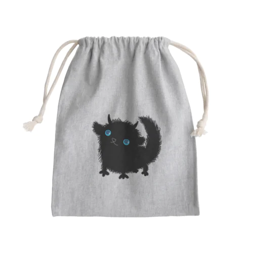 山犬のモプ Mini Drawstring Bag