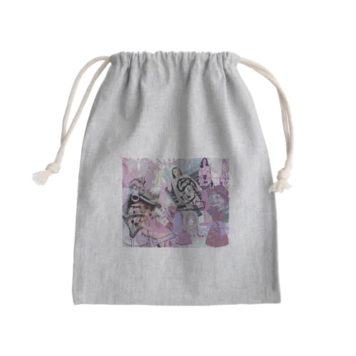 ふぁっしょんはる Mini Drawstring Bag