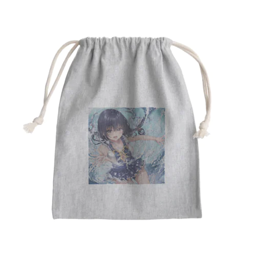 水遊び潤美ちゃん Mini Drawstring Bag