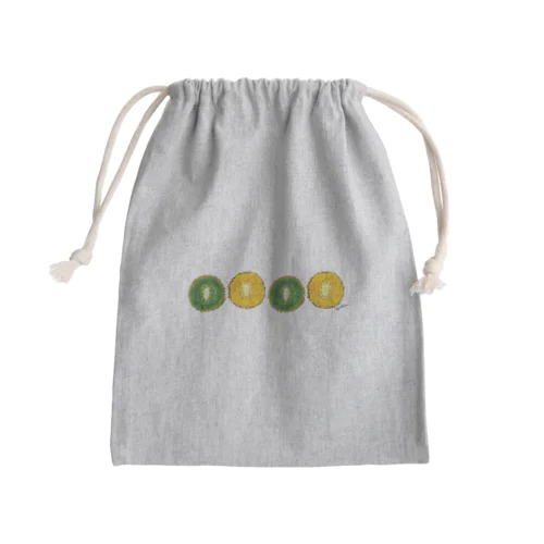 キウイ Mini Drawstring Bag