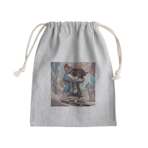 Skatehound Mini Drawstring Bag