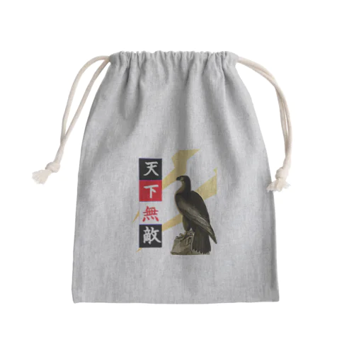 「天下無敵」ジョン・ジェームズ・オーデュボンの鷲 Mini Drawstring Bag