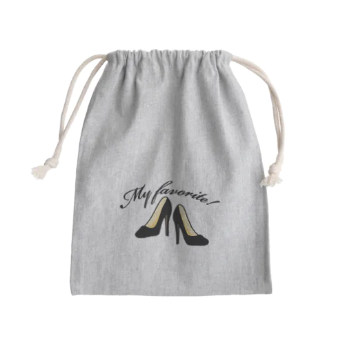 My favorite!/私のお気に入り! Mini Drawstring Bag