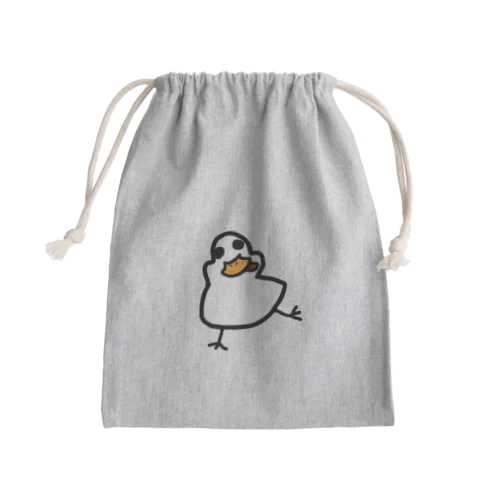 ぺそアヒル Mini Drawstring Bag