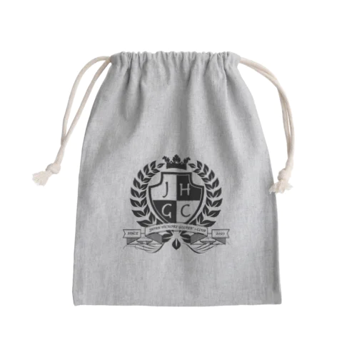 JHGCのロゴ入りグッズ Mini Drawstring Bag