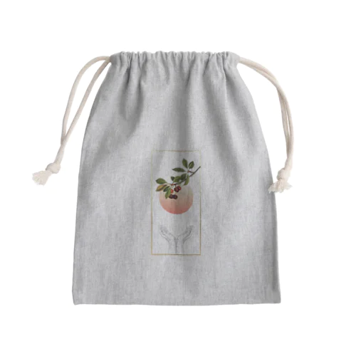 桜の園(Cherry) Mini Drawstring Bag