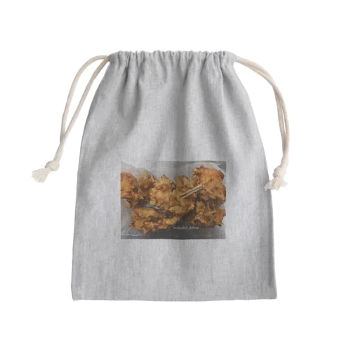 フードパレット色彩の唐揚げ Mini Drawstring Bag