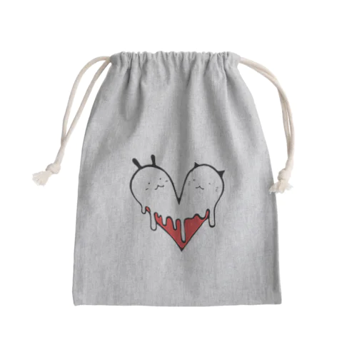 あいす Mini Drawstring Bag