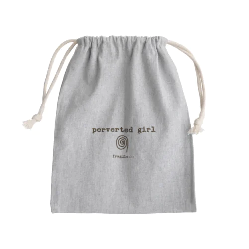 perverted ♀ Mini Drawstring Bag