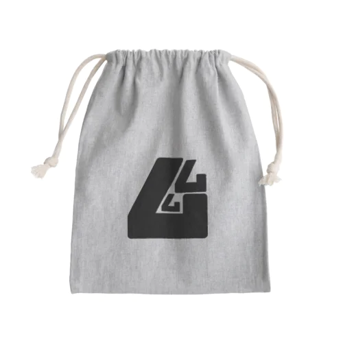 ムムム Mini Drawstring Bag