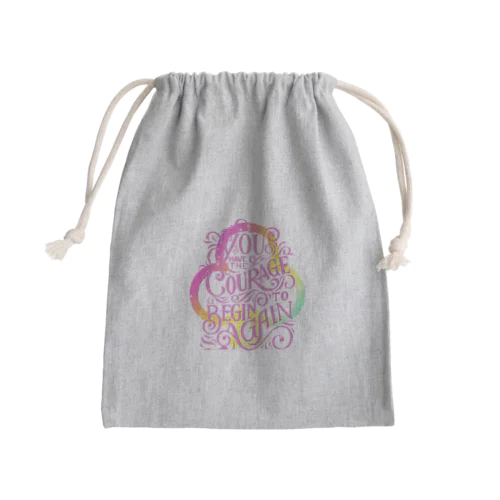 トランプ.クローバ Mini Drawstring Bag