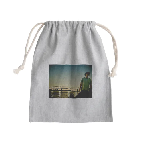 朝が来るまで Mini Drawstring Bag