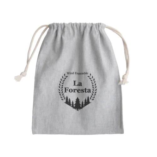 La Foresta ロゴ Mini Drawstring Bag