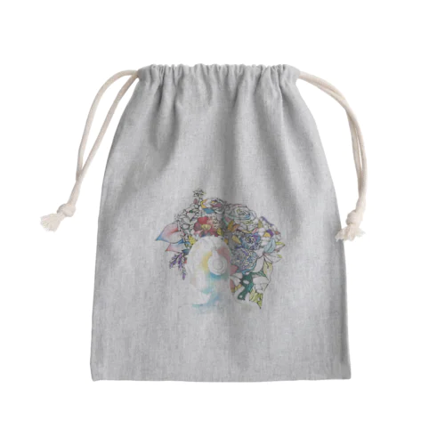 イロガミのブーケ Mini Drawstring Bag