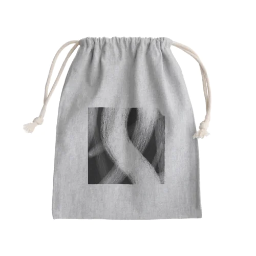 霧の絵シリーズ Mini Drawstring Bag