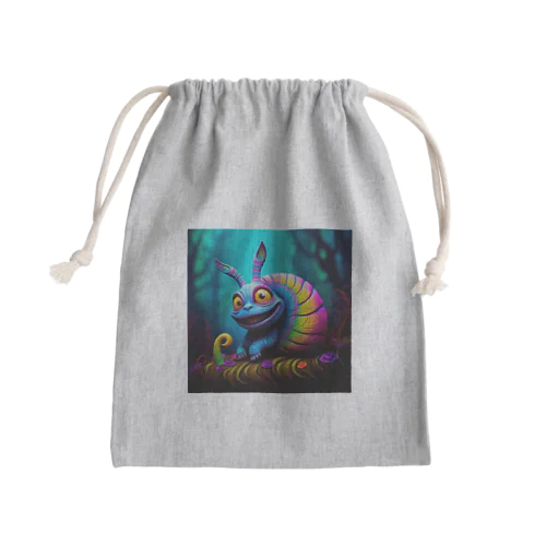 チェシャ芋虫 Mini Drawstring Bag