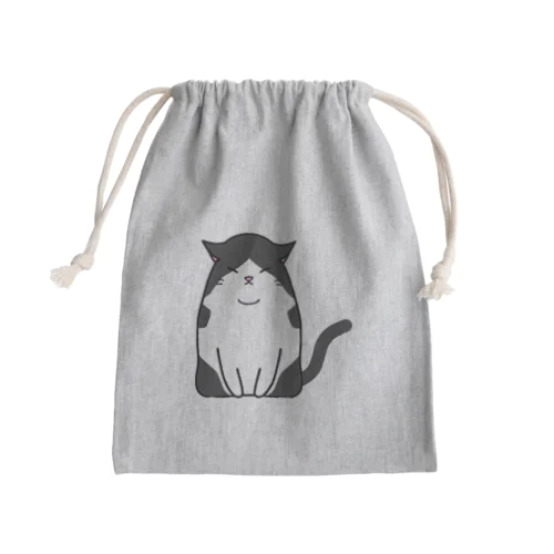 relax-cat Mini Drawstring Bag