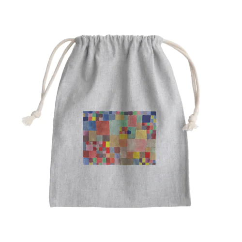 パウル・クレー「砂の上の植物」 Mini Drawstring Bag