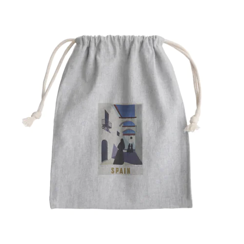 スペイン・マドリード 1950年代　トラベルポスター Mini Drawstring Bag