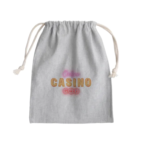 CASINO GODオリジナルロゴグッズ きんちゃく