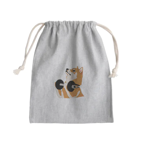 パンプアップ柴Hachi Mini Drawstring Bag