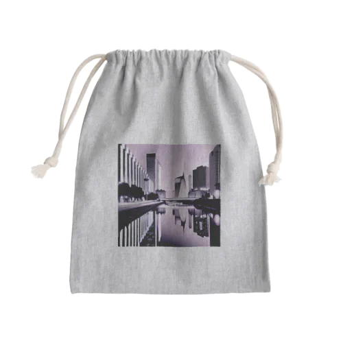 City-01 Mini Drawstring Bag