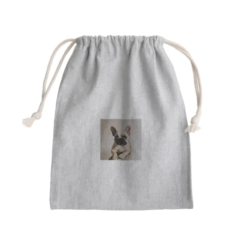 癒しのフレンチブルドッグ Mini Drawstring Bag
