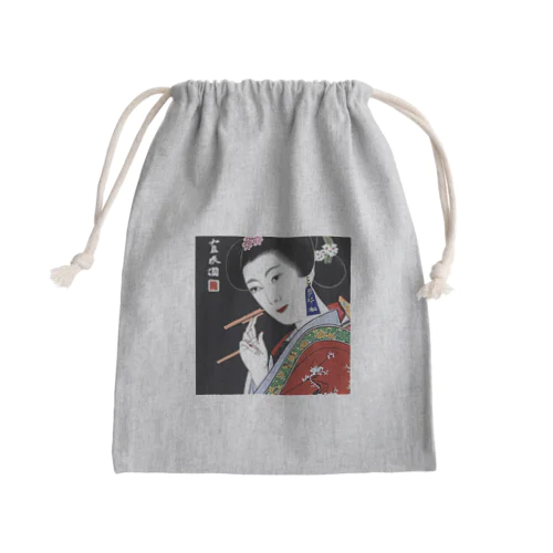 「和風美人のアートグッズ」 Mini Drawstring Bag