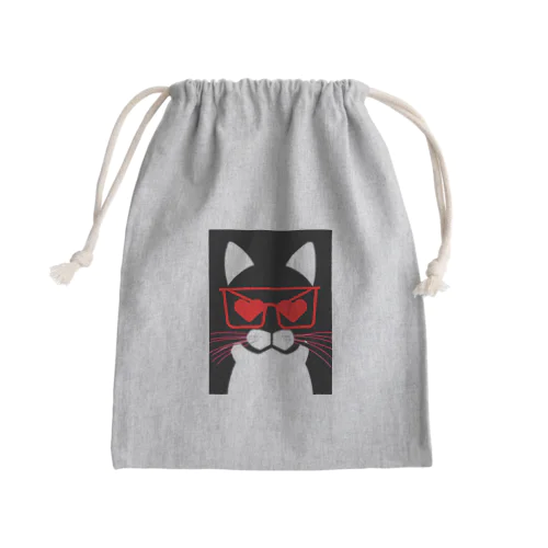 chill猫 Mini Drawstring Bag