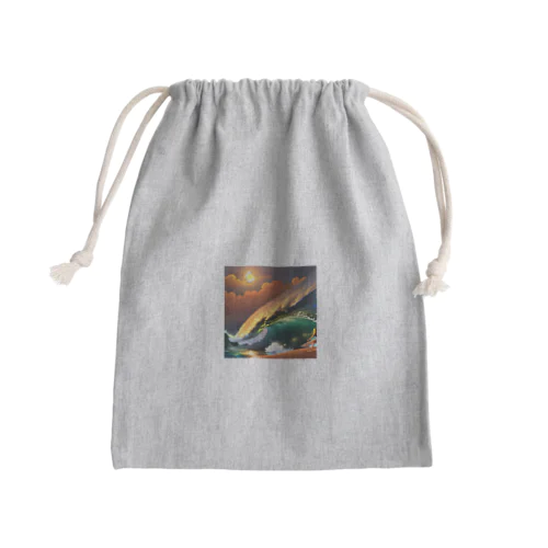 サーフィンのグッズ Mini Drawstring Bag