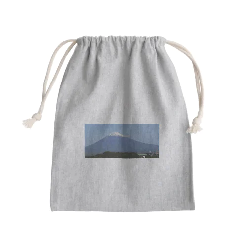 今朝の富士山 Mini Drawstring Bag