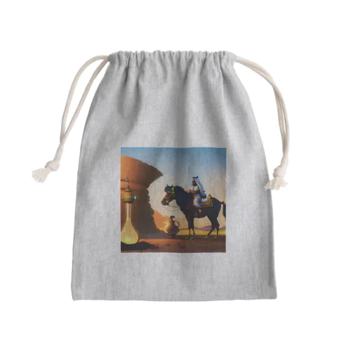 サウジアラビアシリーズ Mini Drawstring Bag