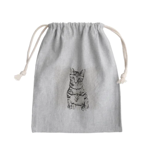 ニャンキーなコハク2 Mini Drawstring Bag