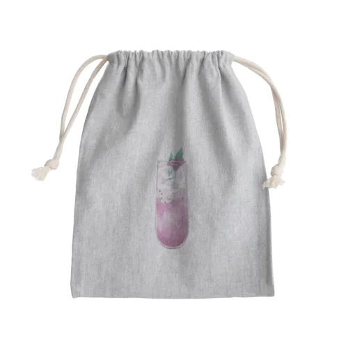 ジュース　ワンポイント Mini Drawstring Bag