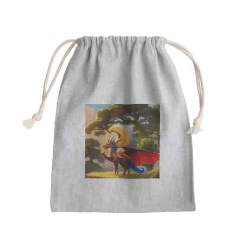 八恩森の守り龍騎士団 Mini Drawstring Bag