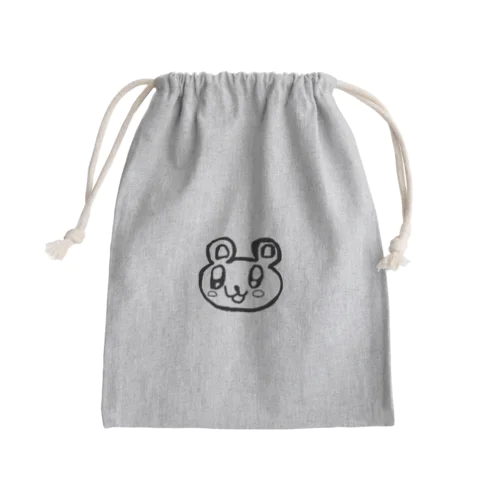 くまのこじぴぃ Mini Drawstring Bag