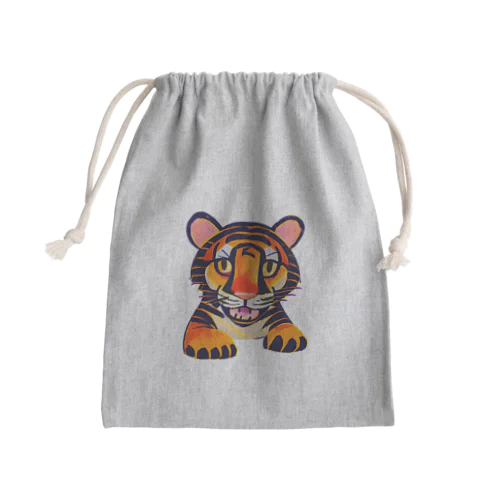 タイガー Mini Drawstring Bag