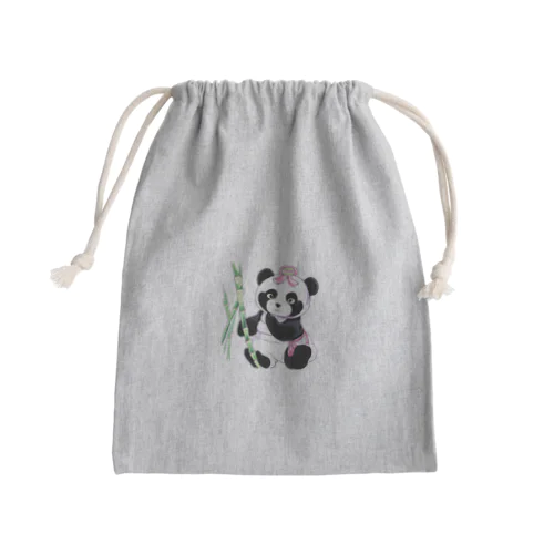 かぐやパンダ姫 Mini Drawstring Bag