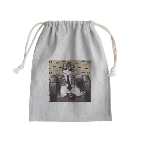 ドン・ニャンコ Mini Drawstring Bag