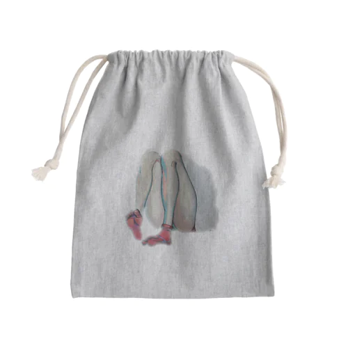 綺麗な脚のあの子 Mini Drawstring Bag
