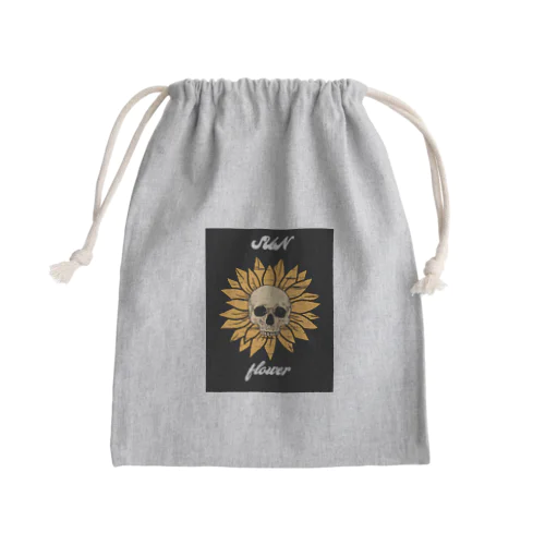 スカル Mini Drawstring Bag