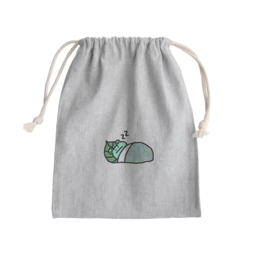 かえるキーホルダー Mini Drawstring Bag