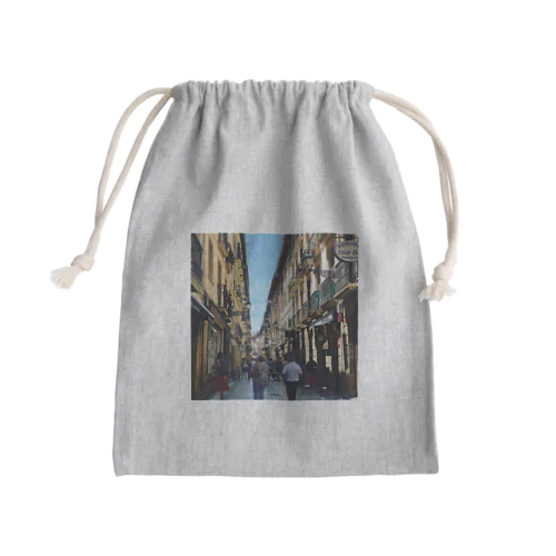 バスクのバル　風景 Mini Drawstring Bag