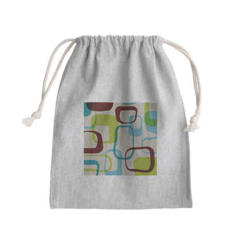 デザインタイプD_01 Mini Drawstring Bag